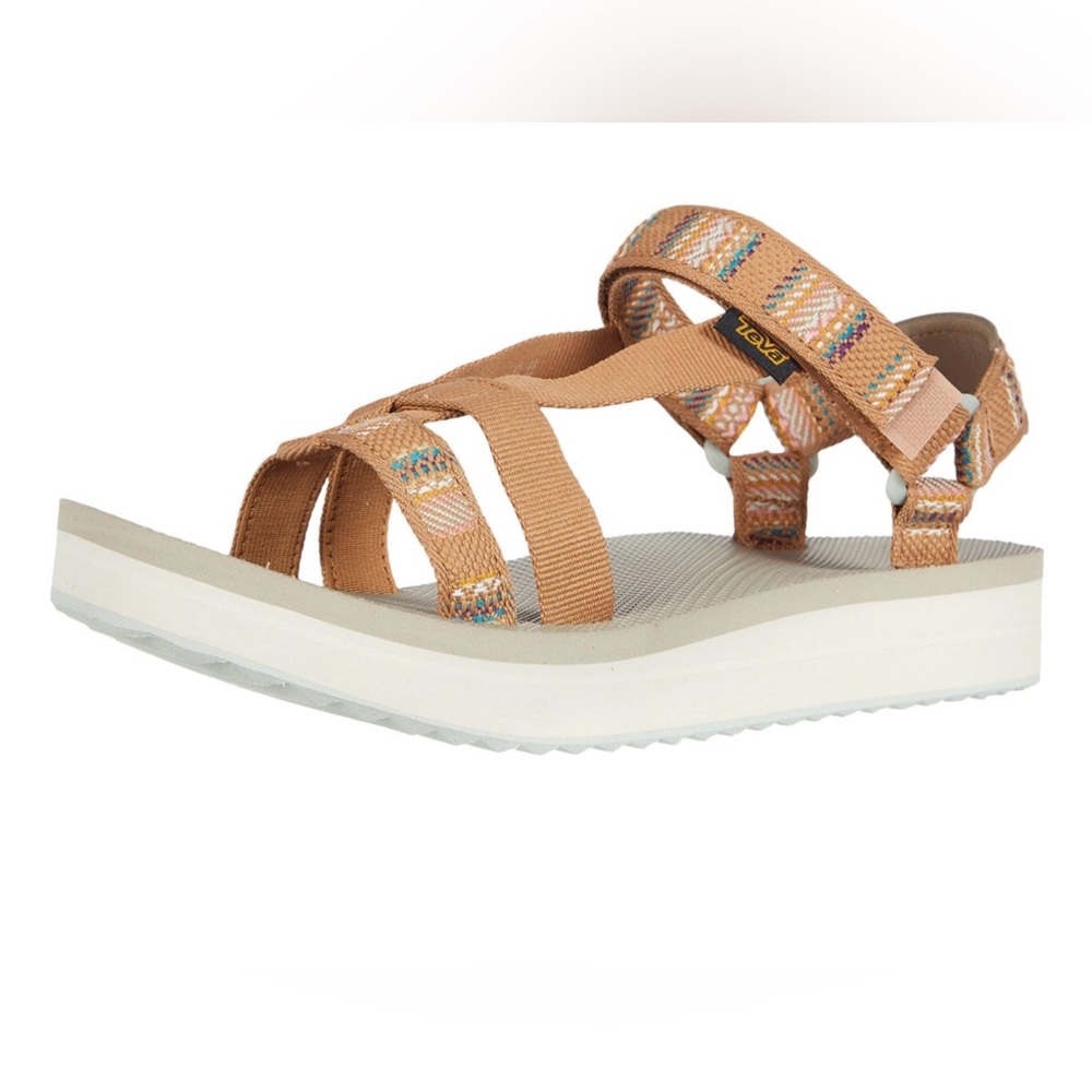 Teva Women’s Midform Arivaca Chipmunk Brown Sandals Size 6